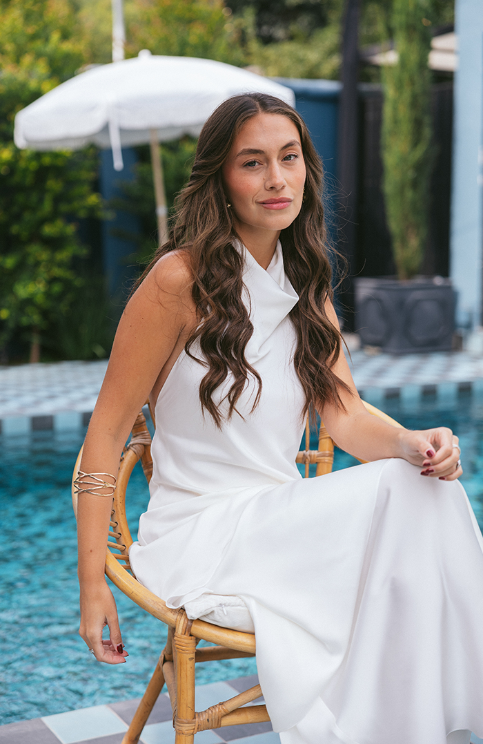 PRE-ORDER BRIDAL: CANNES SILK MAXI DRESS