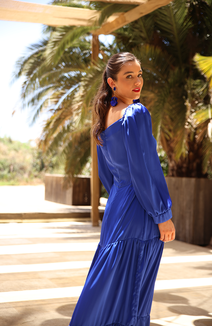 BLUE JASMINE HOOPS