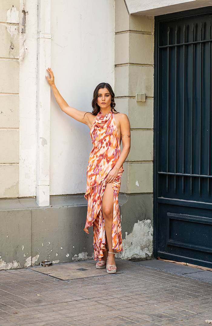 PRE ORDER: ANDALUCIA MAXI DRESS LIMITED EDITION TERRACOTTA