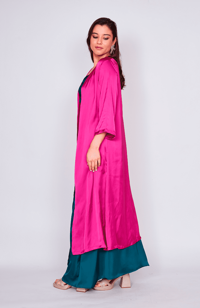 MAXI KIMONO FUCSIA 03