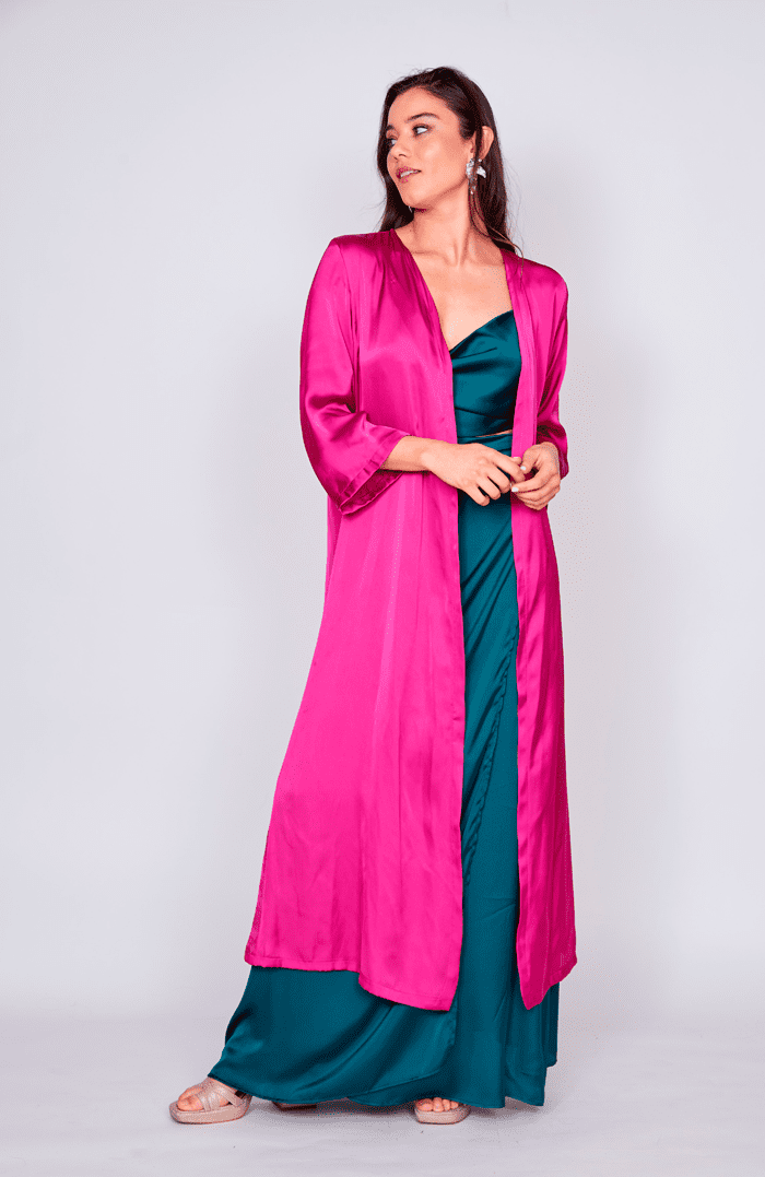 MAXI KIMONO FUCSIA 06