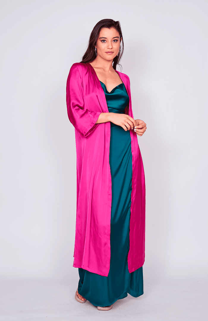 MAXI KIMONO FUCSIA 08