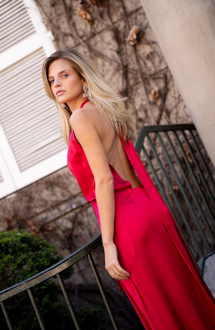 PRE ORDER: HOT PINK MARSELLA MAXI DRESS