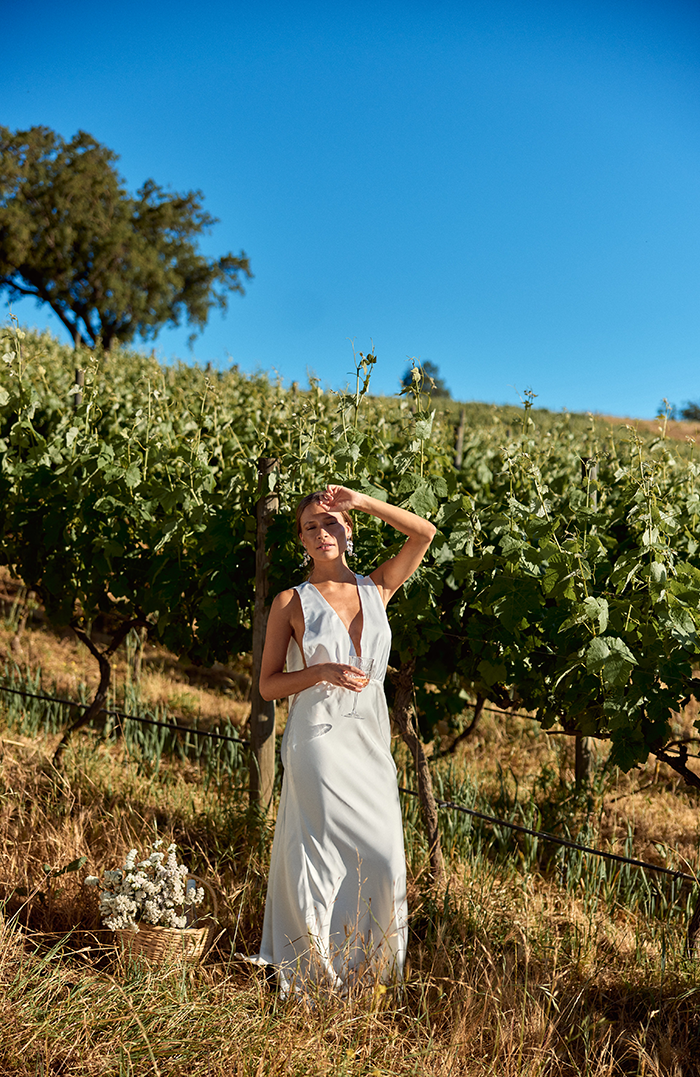 PRE-ORDER BRIDAL: RAVEL SILK MAXI DRESS